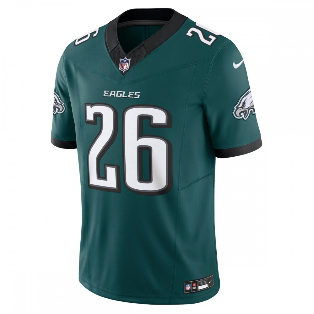 Saquon Barkley Philadelphia Eagles Nike Vapor F.U.S.E. Limited Jersey - Midnight Green-GridironStore